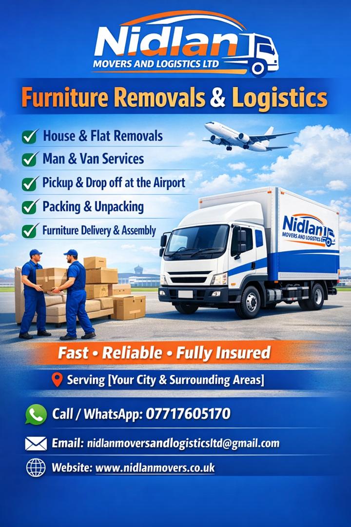 NIDLAN Movers flier
